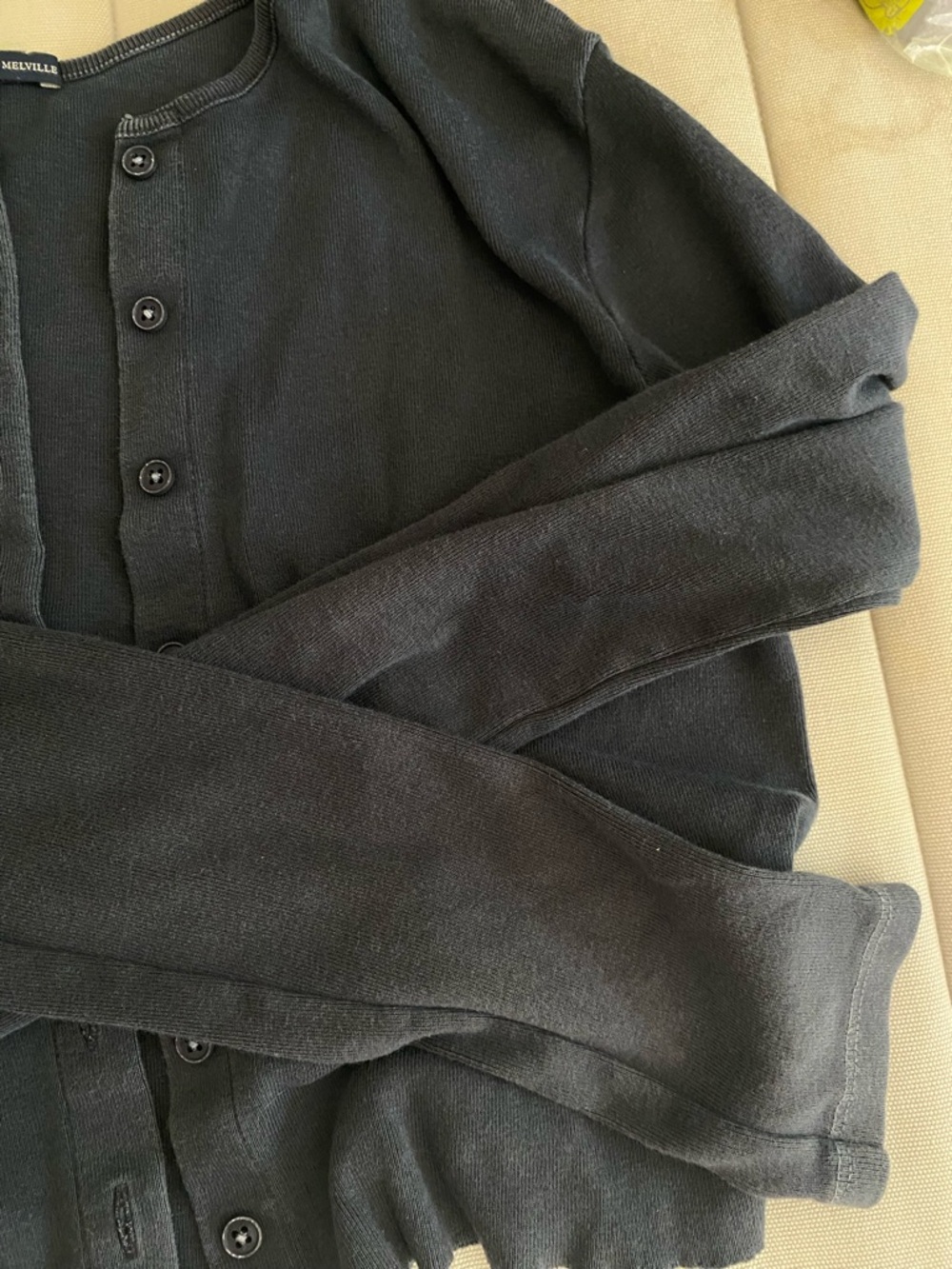 Brandy Melville Button-Up Ribbed Cardigan - Picture 4 of 7